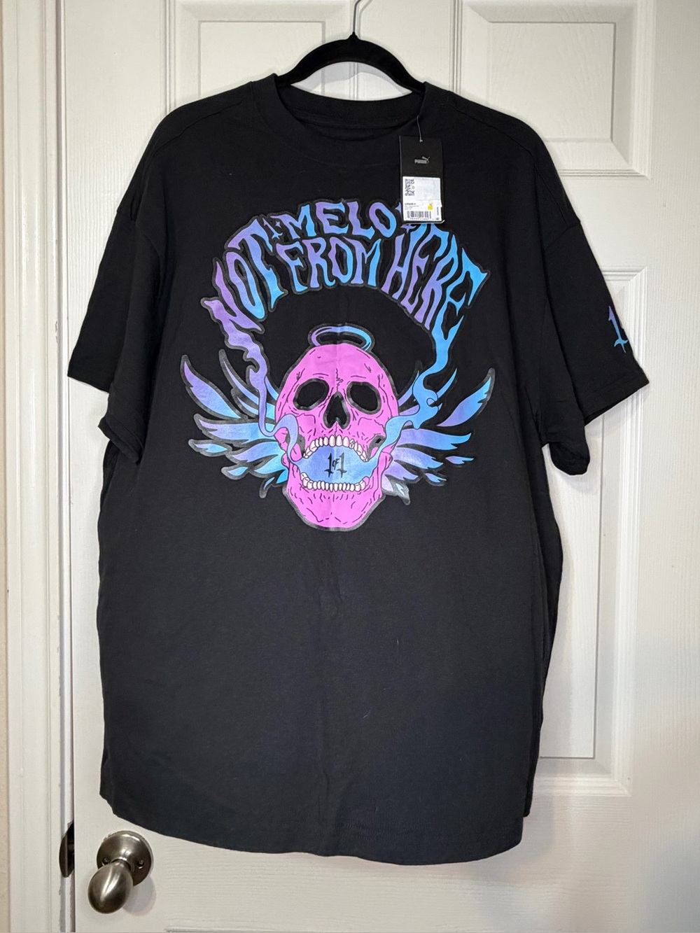Men’s black Puma LaMelo Ball "Melo Reflections" t-shirt size medium nwt